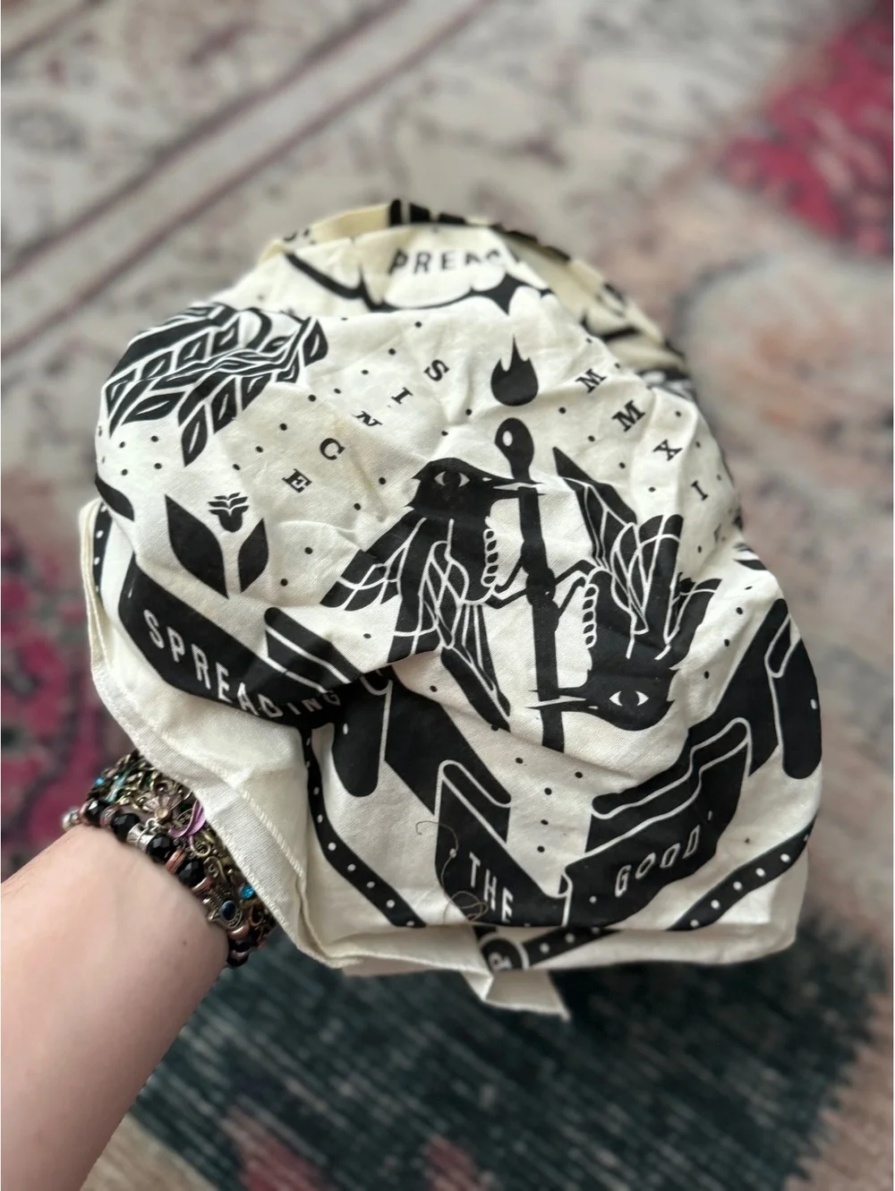 Austin Texas preacher hair hat Jesus scarf bandana western